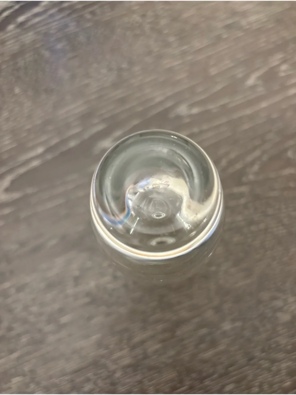 Vintage WILLIAMS SONOMA Grande Cuisine Crystal Bud VASE Heavy Poland Glass 6.7”